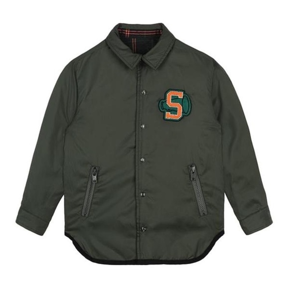 Stella McCartney Boys Reversible Check Shirt Jacket NWT - Picture 6 of 12